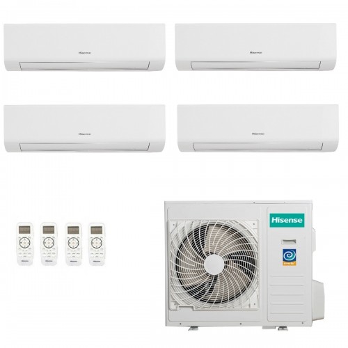 Hisense Quadri Split 9+9+18+18 5AMW125U4RTA KE25MR01G KE25MR01G KE50BS01G KE50BS01G Klimaanlagen Energy Ultra R-32 WiFi KE-G-...