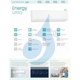 Hisense Quadri Split 9+9+18+18 5AMW125U4RTA KE25MR01G KE25MR01G KE50BS01G KE50BS01G Klimaanlagen Energy Ultra R-32 WiFi KE-G-...