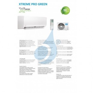 Midea Trio Split 18+18+18 Btu Xtreme Pro GREEN M5OE-42HFN8-Q con 3 unità MSAGCU-18HRFN8/GR Klimaanlagen WiFi 5.0+5.0+5.0 kW X...