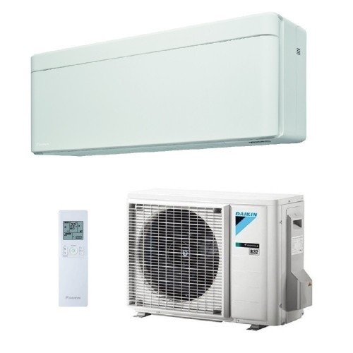 Daikin Mono Split 7000 Btu FTXA20CW RXA20A8 Klimaanlagen Serie Stylish Weiß Weiß WiFi 2.0 kW R-32 FTXA20CW+RXA20A8