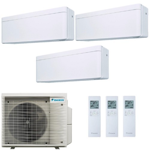 Daikin Trio Split Stylish 7+7+7 Btu 3MXM40A9 FTXA20CW FTXA20CW FTXA20CW Klimaanlagen Stylish Weiß 2.0+2.0+2.0 kW WiFi FTXA-CW...