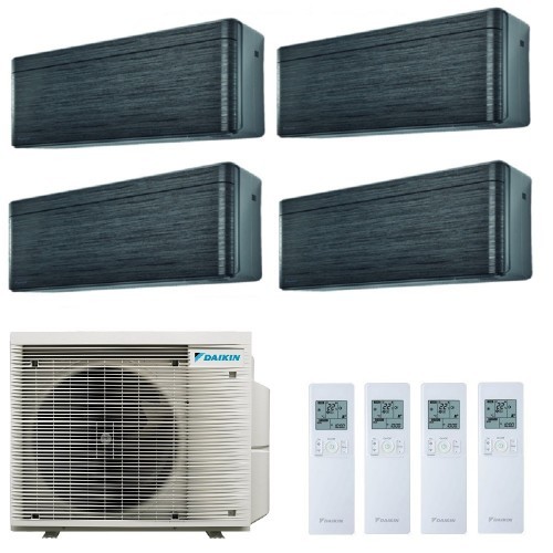 Daikin Quadri Split 7+9+12+12 Stylish 4MXM80A9 FTXA20BT FTXA25BT FTXA35BT FTXA35BT Klimaanlagen Stylish Blackwood WiFi FTXA-B...