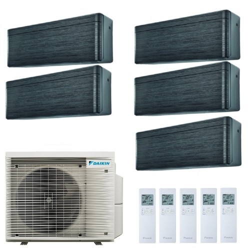 Daikin Penta Split 7+7+7+9+9 5MXM90A9 FTXA20BT FTXA20BT FTXA20BT FTXA25BT FTXA25BT Klimaanlagen Stylish Blackwood WiFi FTXA-B...