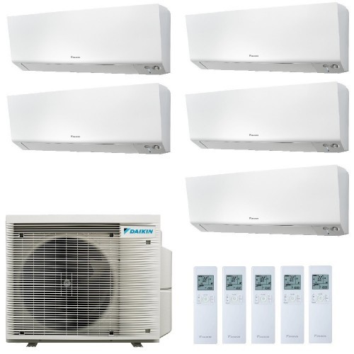 Daikin Penta Split 7+7+7+9+9 5MXM90A9 FTXM20A FTXM20A FTXM20A FTXM25A FTXM25A Klimaanlagen Perfera All Seasons WiFi FTXM-A-7+...