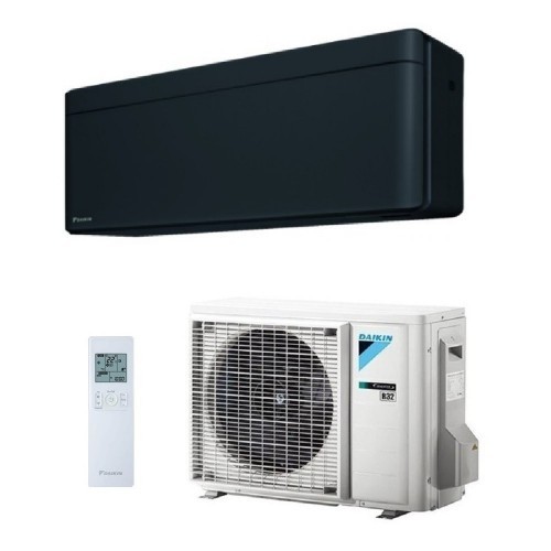 Daikin Mono Split 12000 Btu FTXA35CB RXA35A8 Klimaanlagen Serie Stylish Total Black Schwarz WiFi 3.5 kW R-32 FTXA35CB+RXA35A8