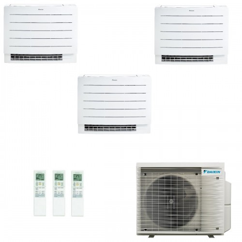 Daikin Trio Split Fußboden 9000+9000+9000 3MXM52A9 FVXM25A9 FVXM25A9 FVXM25A9 Klimaanlagen Console WiFi R-32 FVXM-A-9+9+9-3MX...