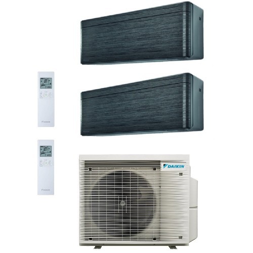 Daikin Duo Split Stylish 9000+18000 Btu 2MXM68A9 FTXA25BT FTXA50BT Klimaanlagen 2.5+5.0 kW WiFi R-32 Stylish Blackwood FTXA-B...