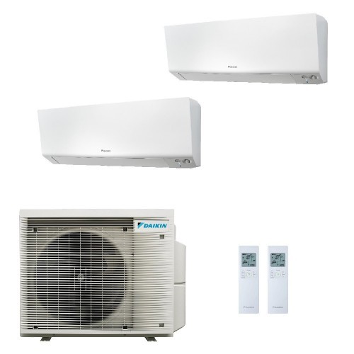 Daikin Duo Split Perfera 7000+15000 Btu 2MXM68A9 FTXM20A FTXM42A Klimaanlagen 2.0+4.2 kW WiFi R-32 Perfera All Seasons FTXM-A...