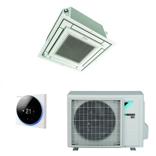 Daikin Mono Split Kassettengerät 21000 Btu FFA60A9 RXM60R Klimaanlagen mit Drahtbefehl Madoka R-32 WiFi Optional A+ A+ FFA60A...