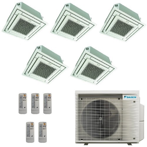 Daikin Penta Split Kassettengerät 9+9+9+9+9 5MXM90A9 FFA25A9 FFA25A9 FFA25A9 FFA25A9 FFA25A9 Klimaanlagen mit Fernbedienungen...