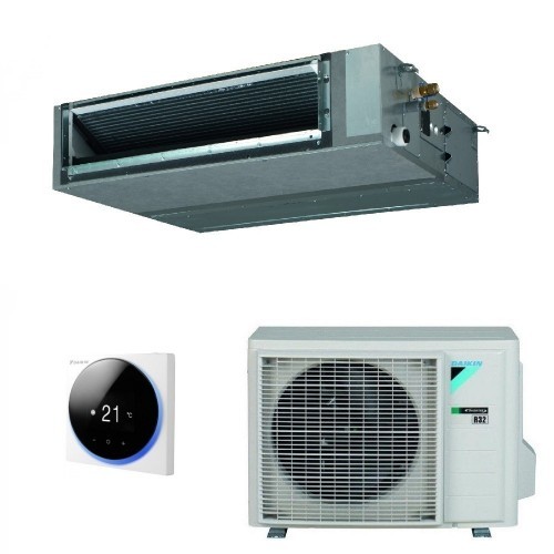 Daikin Mono Split Kanal 12000 Btu FBA35A9 RXM35R9 Klimaanlagen mit Drahtbefehl Madoka R-32 Mittlere Prävalenz FBA35A9+BRC1H52...