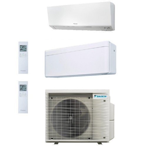 Daikin Duo Split Stylish 7000+15000 Btu 2MXM50A9 FTXM20A FTXA42CW Klimaanlagen 2.0+4.2 kW WiFi R-32 Stylish Weiß FTXA-CW-7+15...