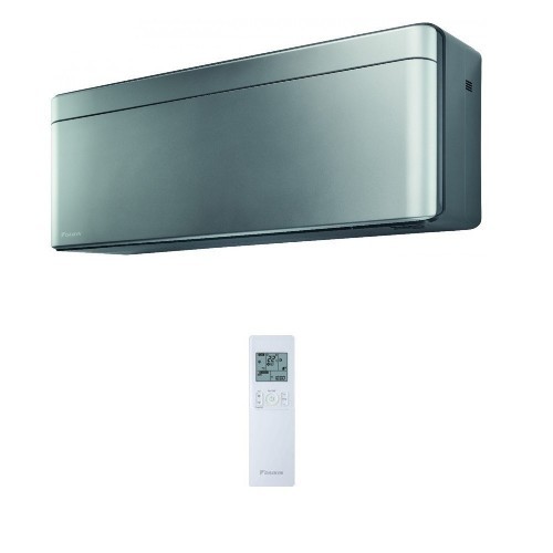 Daikin Inneneinheit 15000 Btu FTXA42CS 4.2 kW Wand Klimaanlagen Serie Stylish Total Silver Silbernen WiFi R-32 FTXA42CS