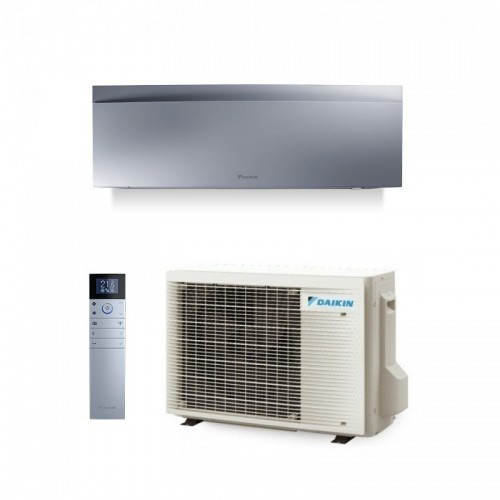 Daikin Mono Split 15000 Btu FTXJ42AS RXJ42A Klimaanlagen Serie Emura 3 Silber Silbernen WiFi 4.2 kW R-32 FTXJ42AS+RXJ42A