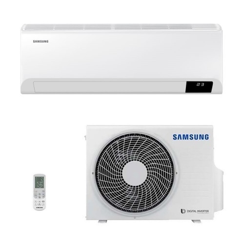 Samsung Klimaanlagen Mono Split Wand Gas R-32 Cebu Wi-Fi SET F-AR09CBU 9000 Btu 2.5 kW Stimmenkontrolle WiFi A++ A+ AR09TXFYA...