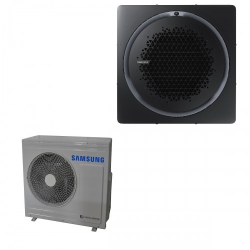 Samsung Gewerbeklimaanlagen Mono Split Kassette 360 Quadratische Platte Schwarz R-32 24000 Btu Einzelphase 7.1 kW A++ A+ 220v...