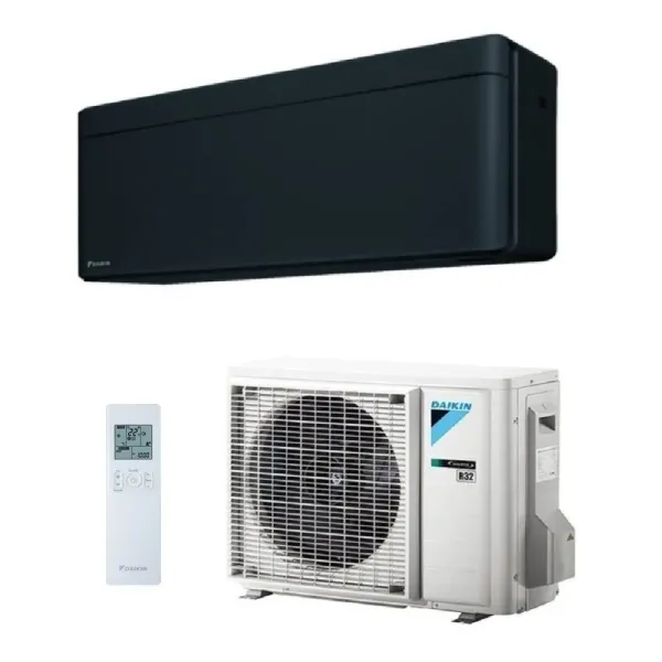 Daikin Mono Split 7000 Btu FTXA20CB RXA20A8 Klimaanlagen Serie Stylish Total Black Schwarz WiFi 2.0 kW R-32 FTXA20CB+RXA20A8