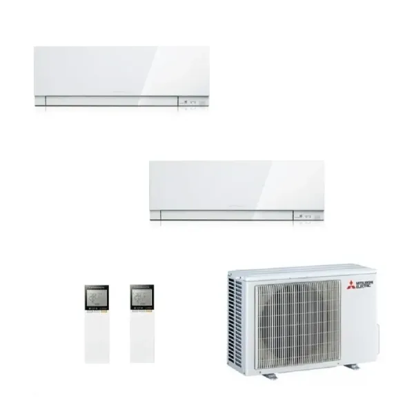 Klimageräte Mitsubishi Duo Split 7+7 Btu Weiß MXZ-2F33VF4