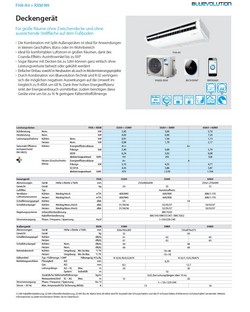 Klimaanlagen Daikin Mono Split 18000 FHA50A9 RXM50R BRC1H52-W-K-S