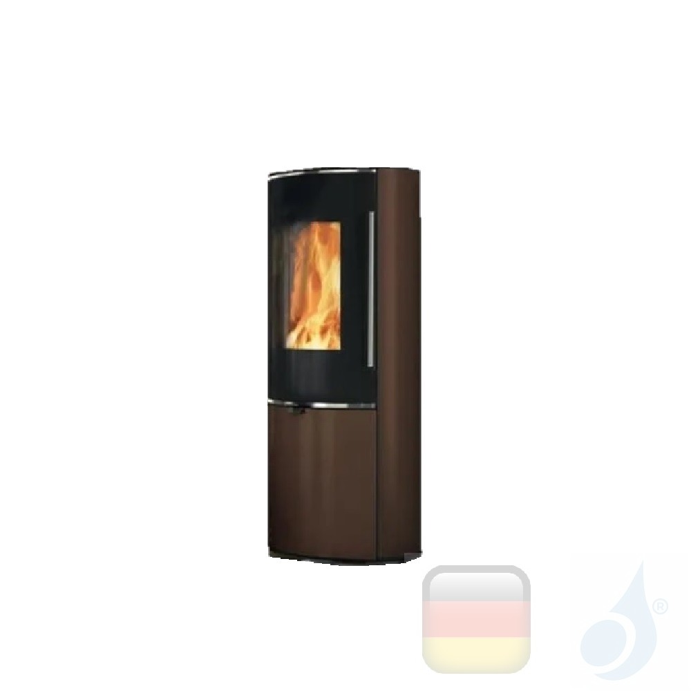 Holzofen Edilkamin 8.0 kW Tally 8 Up stahl Bronze