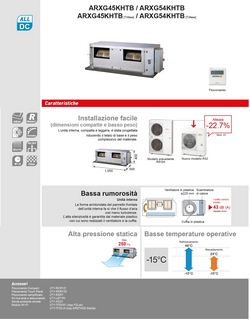 Klimaanlage Fujitsu 54000 Btu Kanaleinbaugeräte KH hohe Prävalenz 380v