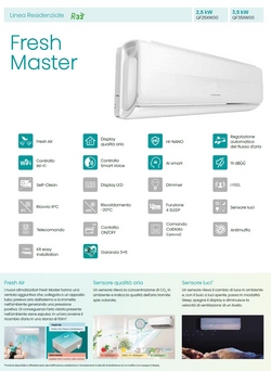 Klimaanlagen Hisense Mono Split 9000 Btu Serie Fresh Master