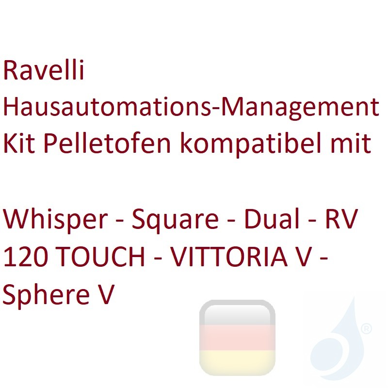 Hausautomations-Management-Kit Pelletofen Ravelli KIT-DOM-AIR